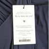 NWT MM. Lafleur The Minetta 2.0 Navy High Waist Midi Draped Skirt, size XS