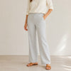 J. McLaughlin Pants Womens 8 Gray High-rise Straight Leg Chino Dress