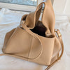 Polene Numero Neuf Edition Textured Sand Leather Shoulder Crossbody Bag
