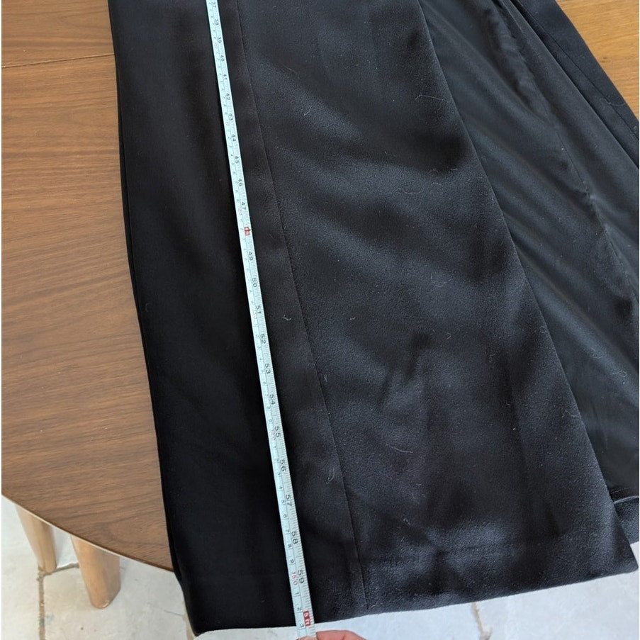NBD Once Again Black One Shoulder Slit Midi Maxi Gown Dress, size S