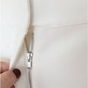 Rag & Bone Irina Ponte Shorts Womens XL White Jersey Pleated High-rise Bermuda