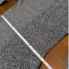 Zara Dress Womens L Gray Melange Knit Round Neck Lomg Sleeve Midi Maxi