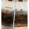 MC2 Saint Barth Bag Brown Gradient Furry Flavea Faux Fur Handbag Top Handle Tote
