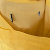 Rachel Comey Tipple Linen Midi Dress Womens 4 Yellow One Shoulder Asymmetric