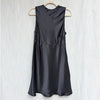 Banana Republic Alana Dress Womens 6 Black Silk Sleeveless Shift Mini NWT