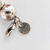 Tiffany & Co Sterling Silver Hardware Ball Bead Bracelet Lobster Clasp