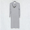 Anthropologie Saturday/Sunday Derry Sequined Tunic Dress Womens 8 Gray Midi