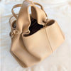Polene Numero Neuf Edition Textured Sand Leather Shoulder Crossbody Bag
