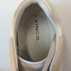 Vince Ohara Sneaker Womens 9M Beige Leather Logo Low Top Lace-up NWOT