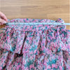 En Saison Lyra Tiered Midi Skirt Womens S Pink Floral Print High-rise Bohemian