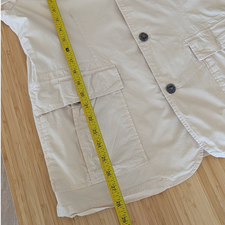 Woolrich Stretch Cotton Buttton Single-breasted Blazer Italy Jacket, size M