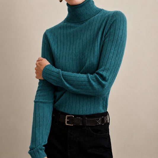 Banana Republic Nezha Sweater Womens S 100% Merino Wool Long Sleeve Turtleneck