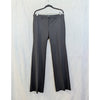 Theory Demitria 2 Flare Pants Black Stretch Wool Size 12
