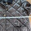 Anine Bing Luca Padded Jacket Womens S Deep Brown Utility Oversized Button Front