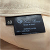 Loro Piana Linen Bermuda Shorts Womens 40/US4 Beige High Waist Wide Leg