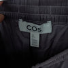 COS Purple Casual Cotton Blend Lightweight High-rise Pants, size S