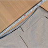 J. McLaughlin Pants Womens 8 Gray High-rise Straight Leg Chino Dress