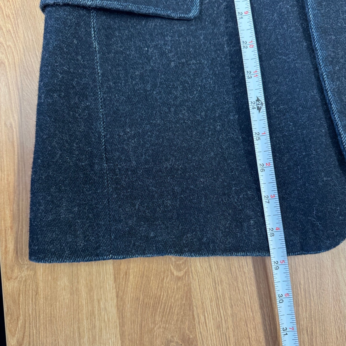 PRADA Wool Blend Single-Breasted Blazer Unisex Mens IT 50/US L Navy Long Sleeve