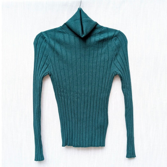 Banana Republic Nezha Sweater Womens S 100% Merino Wool Long Sleeve Turtleneck