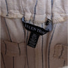 Ellen Tracy Linen-Blend Shirt and Linen-blend Cropped Cargo Pants, size L