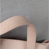 Mansur Gavriel Grained Calfskin Leather Bucket Mini Backpack Rosa