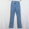 Mother Hustler Sneak Jeans Womens 25 Blue Denim High-rise Full Length