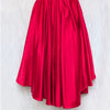 Avery G Red Ball Gown Prom Formal Evening Satin Long Sleeveless Dress, size 6