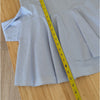 Derek Lam 10 Crosby Blue Striped Long Sleeve Tie Waist Shirt Dress, size 2/S