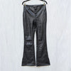 Free People We The Free Level Up Vegan Slit Slim Flare Jeans Womens 28 Black