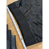 Enza Costa Satin Bias Cut Flare Pants Black Size 2/M