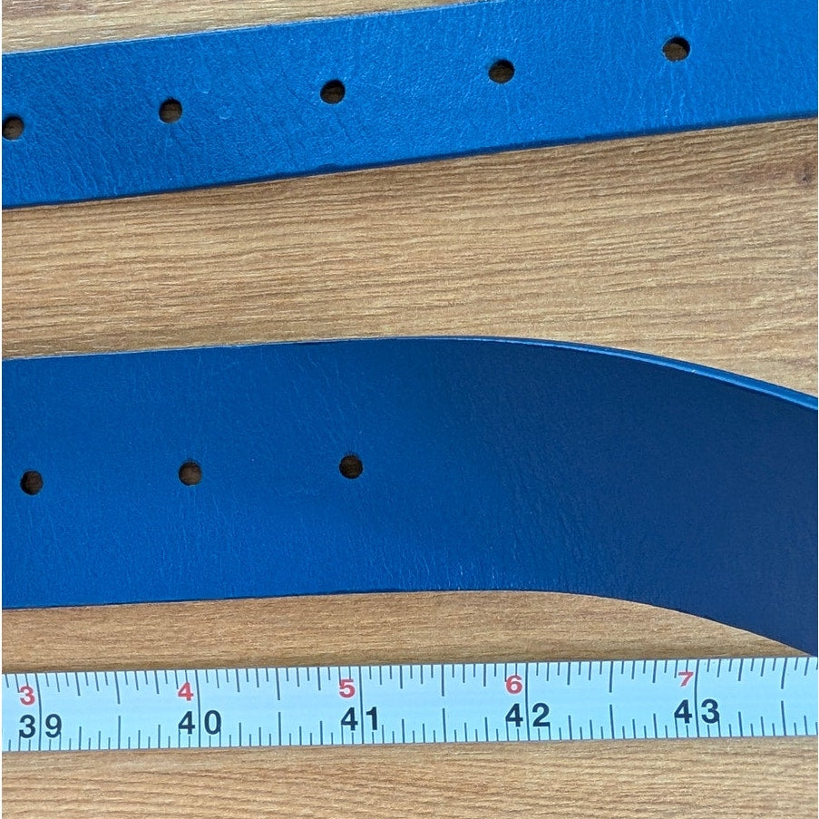 SRB Smart.Rich.B#tch Belt Womens Cobalt Statement Leather Double-wrap Design