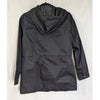 Hunter Hooded Long Sleeve Logo Rain Jacket Parka Black XS
