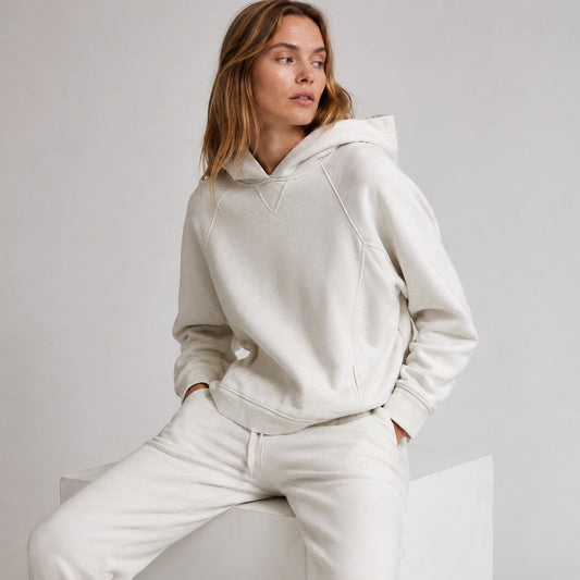 Daily Practice by Anthropologie Sparkle Pullover Hooded Sweater, size XS