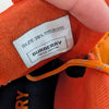 Burberry Nylon & Rubber Arthur Sneakers Womens EU 39.5/US 9.5 Orange Lace-Up Low