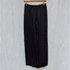 Nation LTD Riviera Pants Womens S Black Satin Mid-rise Wide Leg Palazzo Relaxed