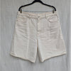 Rails Agoura Relaxed Long Short Womens 32 Ecru Denim High-rise Wide Leg