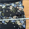 Reformation Fulton Sleeveless Floral Midi Dress Navy Blue Size 0