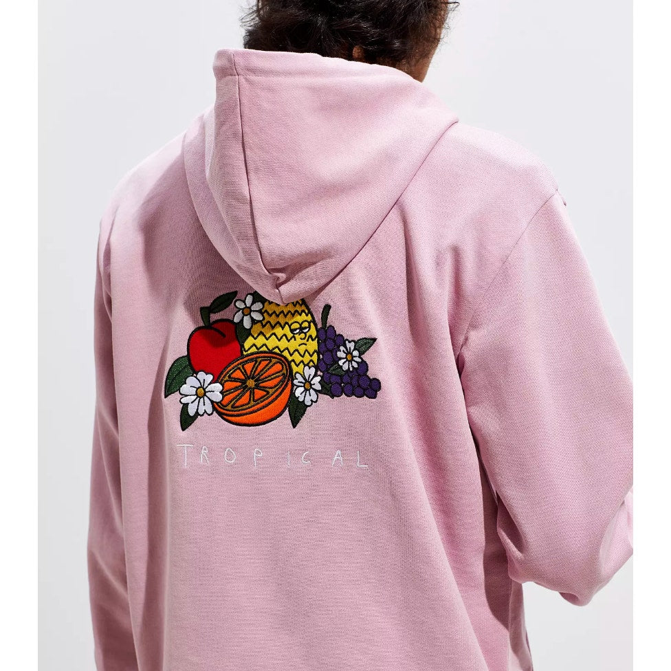 Lazy Oaf Oversized Men's/Unisex Tropical Pink Hoodie, size S