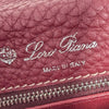 Loro Piana Wine/Burgundy 100% Lambskin Leather Small Bag