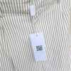 ASTR the Label Neha Pants Womens L Brown Striped High-rise Wide Leg NWT