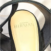 Alexandre Birman Mabeleh Black Suede Bow Platform Sandals EU 38