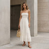 New Reformation Nira Flowy Maxi Dress Ivory Women’s Size XL