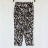 Marni Marken 100% Silk Crepe Trouser Womens 40/US4 Lawn Green High-rise Cropped