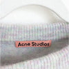 Acne Studios Gray Knit Mohair Wool Oversized Unisex Sweater, size 2XS