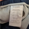 NWT Octobre Agnel Mottled Blue Chino Linen High Rise Trouser Pants, Size XL