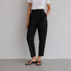 Brunello Cucinelli Luxury Wool Tailored Trousers with Monili Womens 8 Pleated
