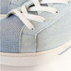 Rene Caovilla Denim Crystal-embellished Sneakers Womens EU 40/US 10 Blue Low Top