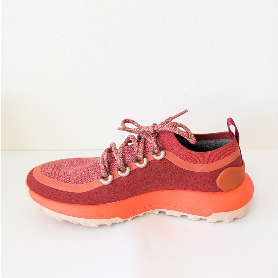 Allbirds Trail Runner SWT Sneakers Womens 9.5 Multi Orange Athletic Low Top NWOT