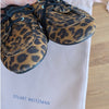 Stuart Weitzman Tinsley Loafers Womens EU 39/US 8.5 Animal Print Leather Flat