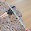 J.Crew Parke Blazer Womens 4 Pink/Ivory Plaid Italian Wool Single-breasted AQ234